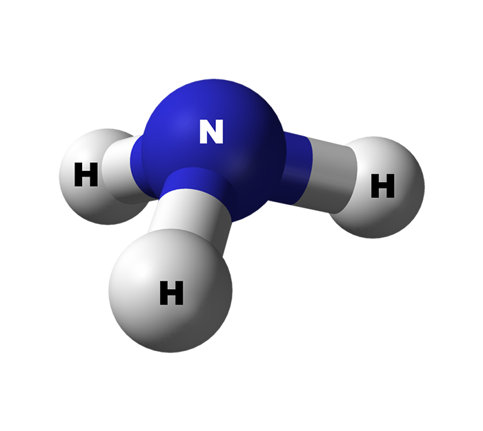 Молекула аммиака рисунок